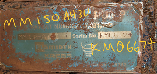 Flsmidth Krebs Millmax Model Mm150 Pump)